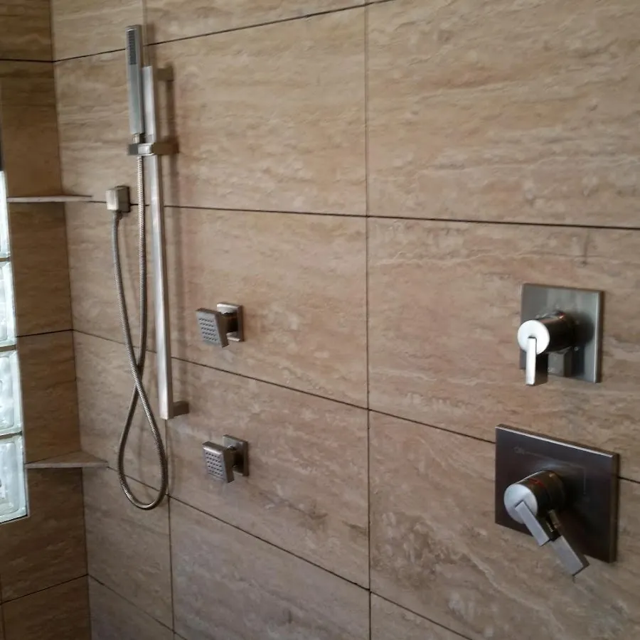 Shower fixture installation for Frozen Pipe Repair in Ontario